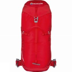 Montane Featherlite Alpine 35 Rucksack Flag Red/Cloudburst Grey